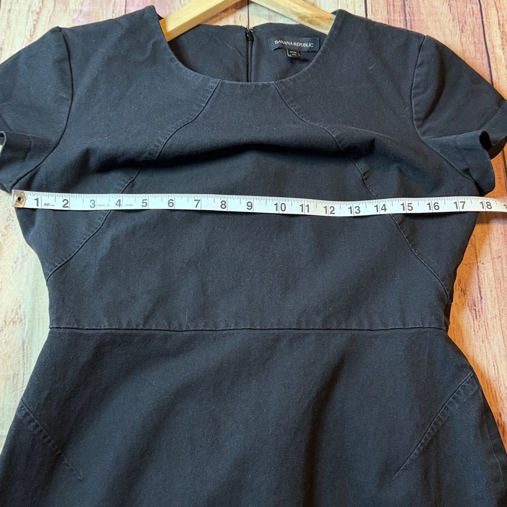 Banana Republic Elegant Black Mini Shift Dress - Picture 10 of 11